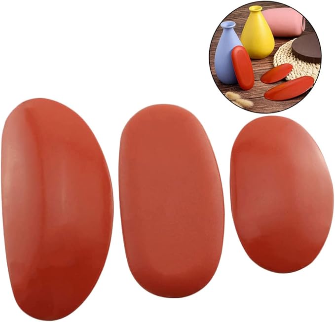 HOODANCOS 1Set Sculptural Clay Tool for DIY Pottery Comfortable Kidney Shape for Easy Use for Beginners and Craft Lovers for Ceramics and Clay