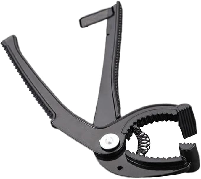 BESPORTBLE Cookware Clamp and Bowl Gripper for Korean Stone Pots, Iron Plate Clip with Anti-Skid and Heat-Resistant Handle, Kitchen Tongs for Hot Pot and Pan Handling