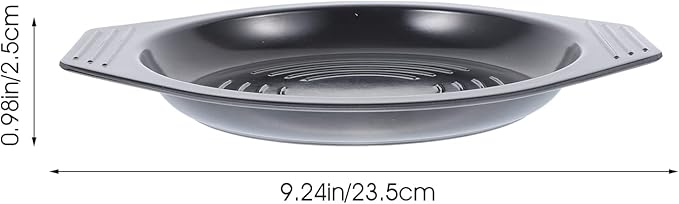 Home Decor Home Decoration 2Pcs Korean Cooking Stone Bowl Trivet Dolsot Ttukbaegi Stone Bowl Tray Hot Pot Mat for Bibimbap Korean Food and Soup 23.5X20X2.5CM Home Decor Plastic Tray