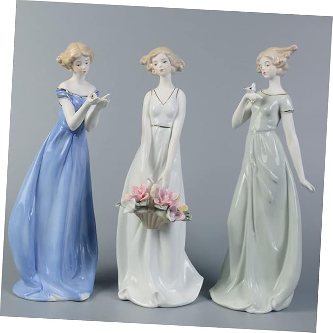 Unique Ceramic Figurine Home Adornment Delicate Crafts for Home Decor Living Room