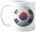 Korea National Flag Soccer Football Mug Pottery Ceramic Coffee Porcelain Cup Tableware