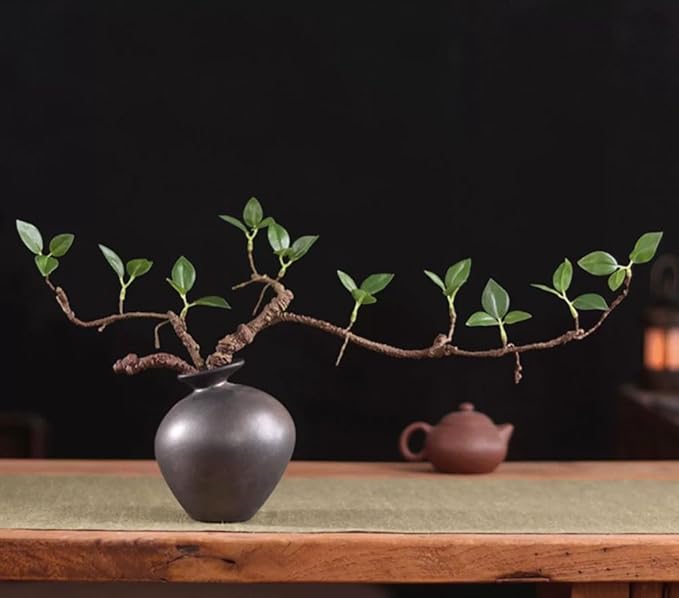 Japanese Style Ceramic Flower Vase Small Ikebana Flower Bud Vase Flower Arrangement Pottery Vases 42