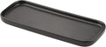 VanEnjoy Ceramic Tray for Kitchen Counter, Black Vanity Tray for Bathroom Counter, Long Narrow Tray for Soap Bottles