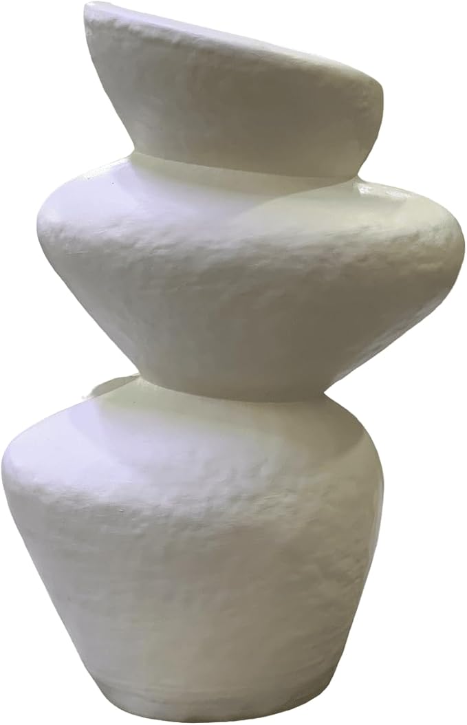 Modern Scandinavian Ceramic Vase, Ceramic Scandinavian Vase, Modern Ceramic Vase, Sculptural Flower Vase, Minimalist Scandinavian Vase, Scandinavian Vase, Flower Vase, Ceramic Flower Vase (Object-3)