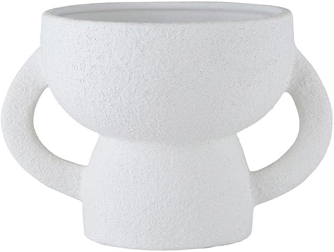 Santa Barbara Design Studio Vases for Home and Office Décor Ceramic Flower Vase, Tall, White