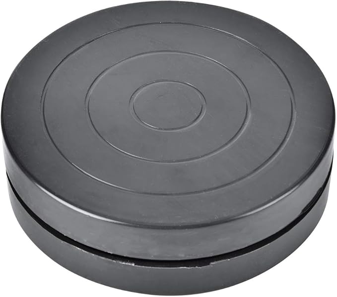 Pwshymi Handmade Craft Clay Plastic Turntable for Ceramic Pottery Sculpture, Ideal for Students and Craftsmakers (11.5cm)