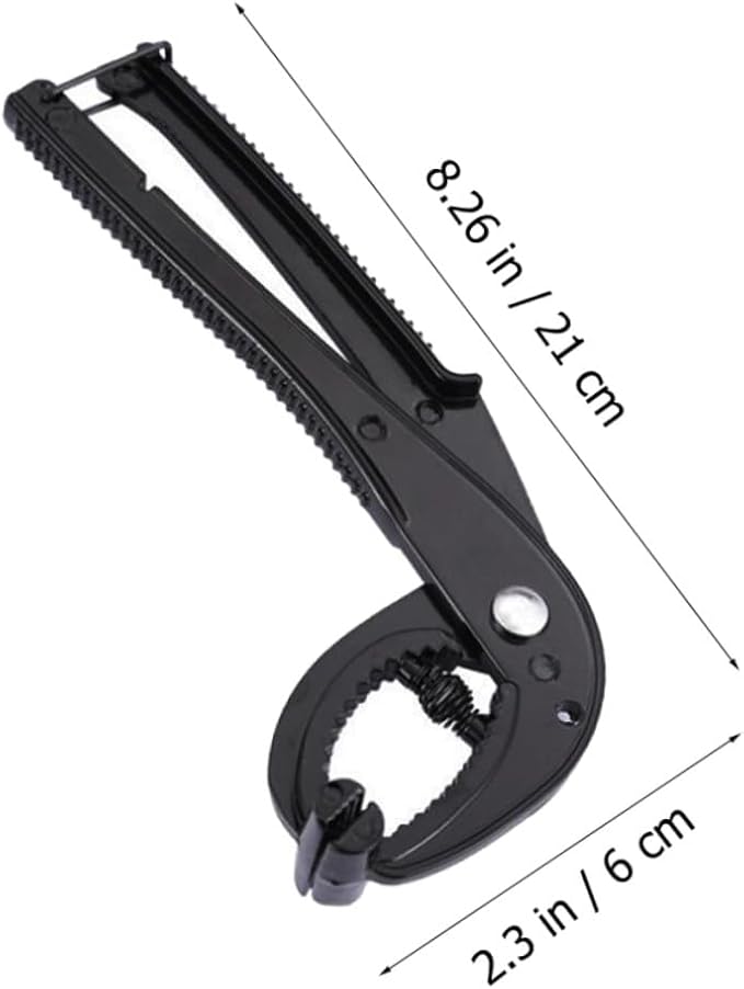 FRCOLOR Pot Clamp Frying Pan Gripper Non-slip Anti-scalding Korean Stone Pot Tongs Heat-resistant Portable Cooking Utensil for Kitchen and Dining