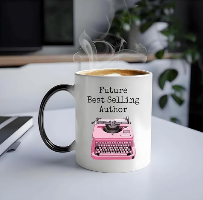 Funny Coffee Mug Future selling Author Color Changing Mug,Heat Activated Cup 11oz