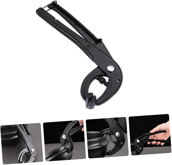 Scalding Korean Stone Pot Clamp Plier Non Slip Pot Pan Gripper for Hot Bowls Thickened Oven Clip Rust Resistant Kitchen Tool for Home Restaurant Outdoor Use