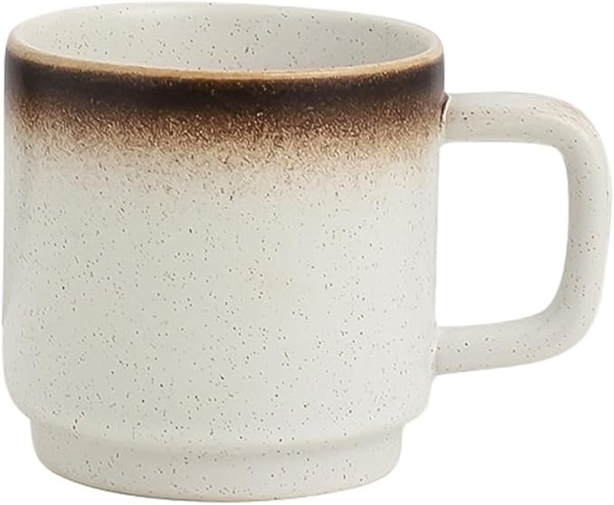 PRETYZOOM Multi-purpose Ceramic Mug Lightweight Portable Easy to Clean for Tea Juice Milk