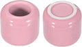 uxcell 2 Pcs Ceramic Chime Candle Holders, Small Ceramic Candle Holders for Birthday Parties Dinners Weddings Table Centerpiece Gatherings Anniversaries Occasions, Pink
