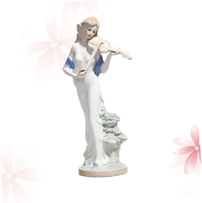 Handmade Ceramic Sculpture for Table Home Decor White Ornament Sculpture Decor for Living Room