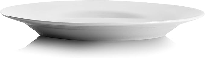 10 Strawberry Street Simply White 7.5" Round Salad Plate, Set of 6