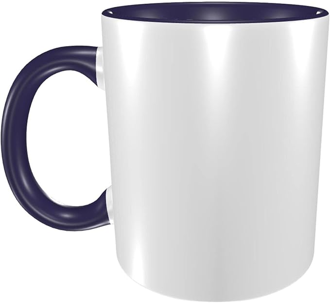 Custom Mugs With Pictures Personalized Coffee Mug Personalizadas Design Add Your Photo Text and Logo Customized Novelty Unique Gifts for Men & Women, Navy