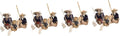 BESPORTBLE 12pcs Fisherman Figurines for Fish Tank Decor Miniature Fisherman Ornaments for Bonsai Landscape Lightweight and Durable Asian Sculpture for Home and Garden