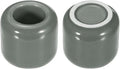 uxcell 2 Pcs Ceramic Chime Candle Holders, Small Ceramic Candle Holders for Birthday Parties Dinners Weddings Table Centerpiece Gatherings Anniversaries Occasions, Gray