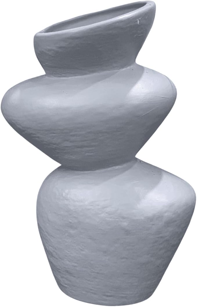 Modern Scandinavian Ceramic Vase, Ceramic Scandinavian Vase, Modern Ceramic Vase, Sculptural Flower Vase, Minimalist Scandinavian Vase, Scandinavian Vase, Flower Vase, Ceramic Flower Vase (Object-2)