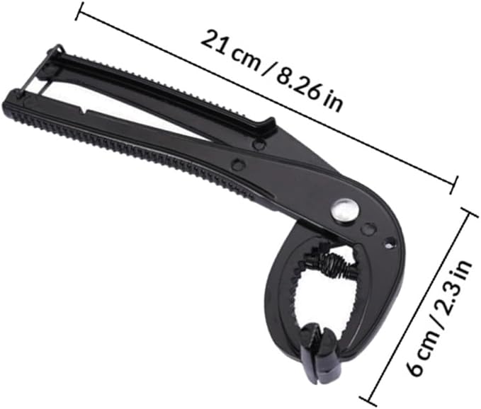 LIFKOME Korean Stone Pot Clip Bowl Gripper Iron Pan Clamp Anti-scald Kitchen Tongs Heat-resistant Pot Handle Holder and Cookware