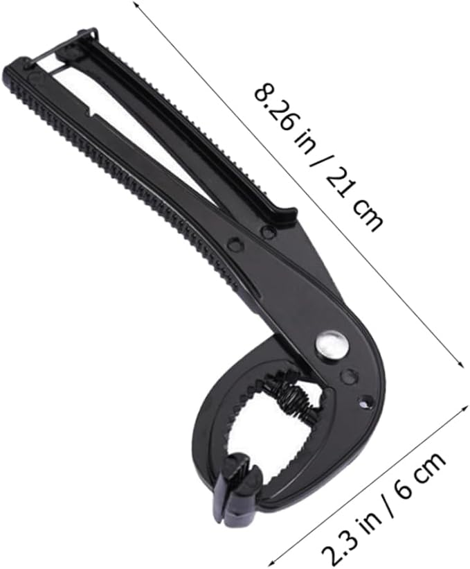 Cabilock Scald Korean Stone Pot Clamp Plier Non Slip Pot Lifter for Hot Bowls and Plates Lightweight Cooking Gripper with Seamless Design for Safe Handling