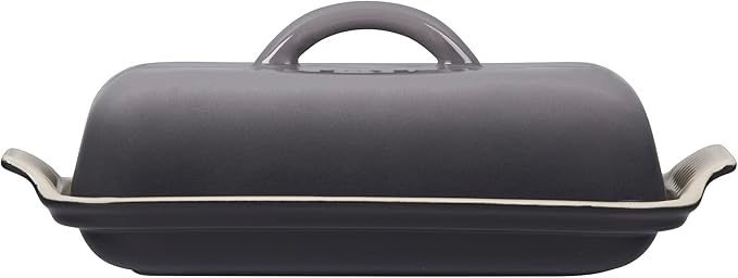 Le Creuset Stoneware Heritage Butter Dish, Oyster