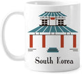 South Korea Landmarks The Phylum Mug Pottery Ceramic Coffee Porcelain Cup Tableware