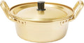 xenoz Korean Ramen Pot Aluminum Cooking Pot Lightweight Noodle Cooker with Lid for Ramen Soup Dorm Cooking Small Kitchen Made in Korea