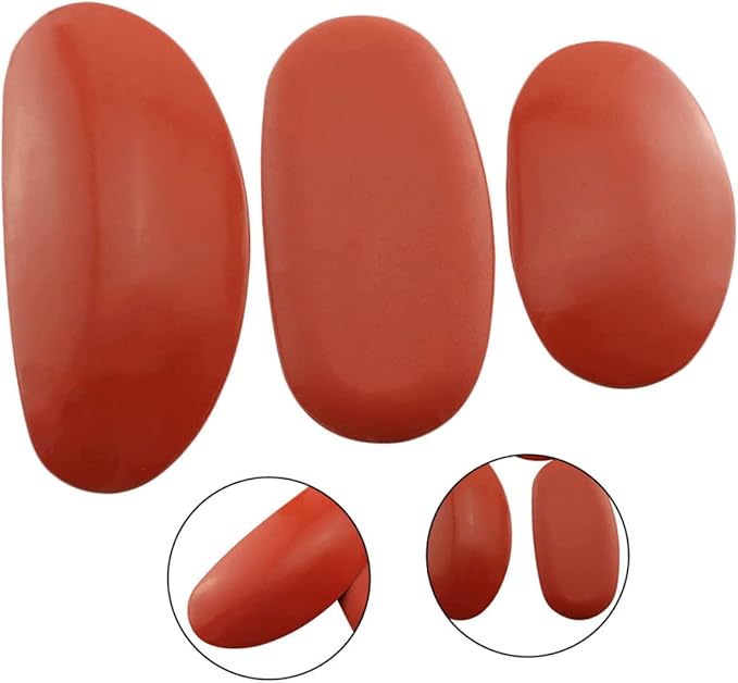 Tofficu Silicone Sculptural Clay Tools for Pottery and DIY Comfortable Grip Ribs for Shaping and Smoothing Essential Sculpting Accessories for Artists