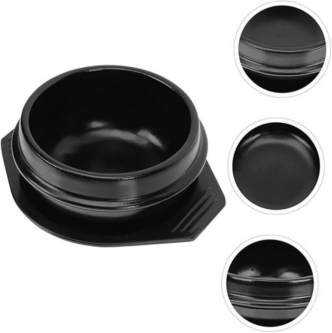 Korean Stone Pot Ceramic Stew Pot Cooking Tray High-temperature Resistant Non-stick Ceramic Kitchenware