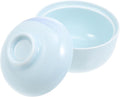 Japanese Green Porcelain Egg-shaped Soup Bowl Creative Ceramic Dessert Dish for Home Kitchen Use and Dining Table for Serving Noodles Salads