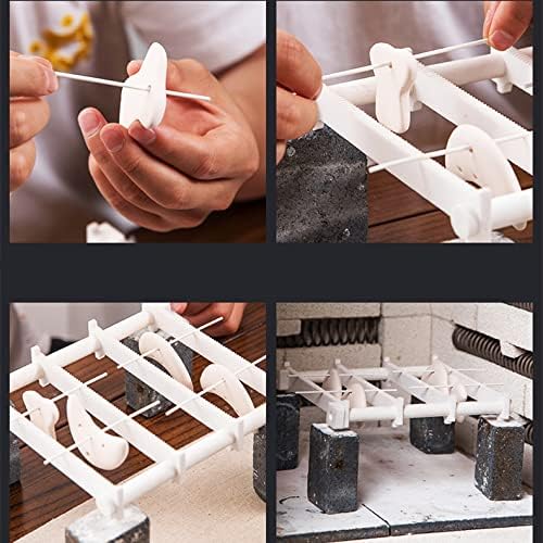 Reusable Hanging Kiln Tools - High Temperature Firing Holders & Supports for Pottery, Ceramics, Beads, Jewelry and Pendants