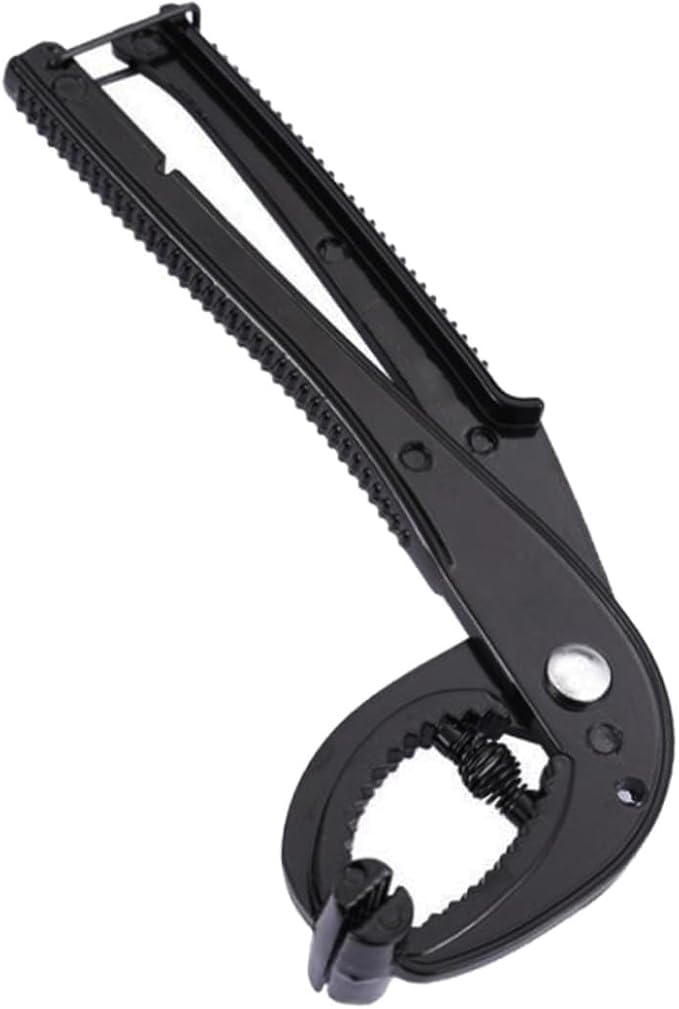 Tofficu Anti-scald Korean Stone Pot Clamp Tongs, Non-slip Iron Pan Gripper for Hot Pot and Cookware Handling in Kitchen