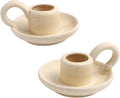 Cabilock Candle Holder Ceramic Candle Holder Ceramic Candlestick Holder Nordic Style Taper Candle Stand Candle Burning Display Holder Desktop Ornament for Home Wedding Party（2 pcs）