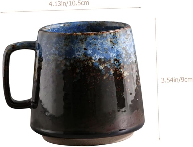 Ceramic Mug Japanese Mugs Latte Cups Ceramic Espresso Cups Coffee Cups Ceramic Japanese Coffee Cup Cappuccino Mug Handleless Ceramic Cup Coffee Mug Ceramics Office Asia w