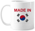 Made In South Korea Country Love Mug Pottery Ceramic Coffee Porcelain Cup Tableware