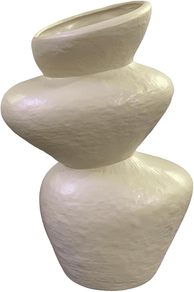 Modern Scandinavian Ceramic Vase, Ceramic Scandinavian Vase, Modern Ceramic Vase, Sculptural Flower Vase, Minimalist Scandinavian Vase, Scandinavian Vase, Flower Vase, Ceramic Flower Vase (Object-5)