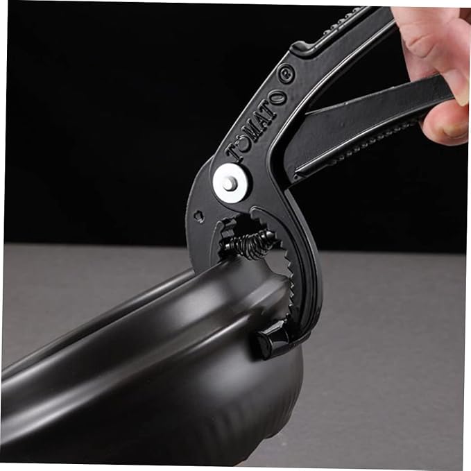 Garneck 1pc Non- Cookware Pot Lifter Clamp Korean Pot Gripper - Iron Plate Clip for Safe Handling of and Dishes Household Kitchen Accessory