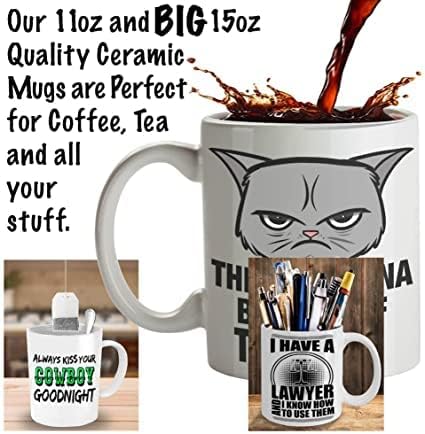 mmandiDESIGNS Most Likely To Write a Bestselling Novel Coffee Mug Rare Man Woman Author Surprise Birthday Present