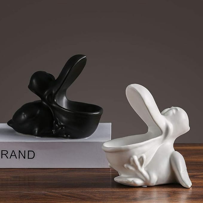 Handmade Sculptures Sculptures Statue Ornaments Sculptures Ornaments Statues Sculptures Simulation Birds Statue Animal Modern Art Ceramic Craftwork Home Interior Design