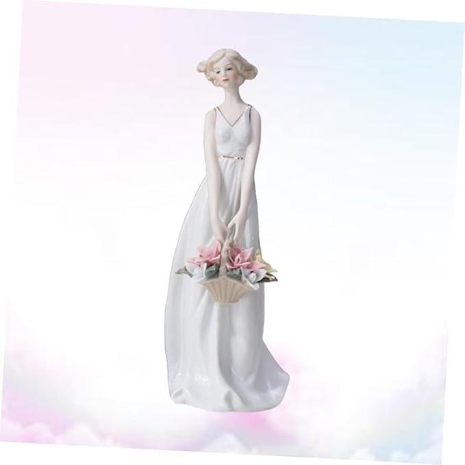 Unique Ceramic Figurine Home Adornment Delicate Crafts for Home Decor Living Room