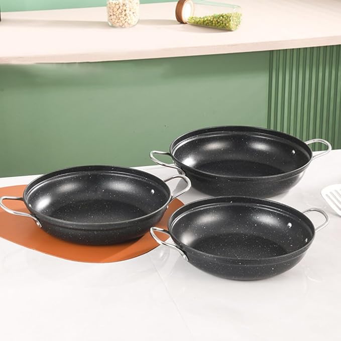 Alipis Large Cooking Pot Korea Stone Pot Stainless Steel Wok Cookware for Seafood Easy Clean Surface