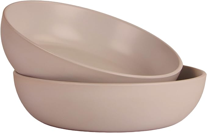 10 Strawberry Street Wazee Matte Coupe Dinnerware, Bowl, Blush, Set of 6