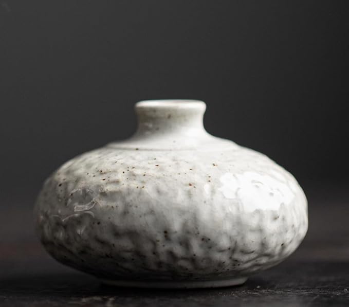 Japanese Style Ceramic Flower Vase Small Ikebana Flower Bud Vase Flower Arrangement Pottery Vases 65