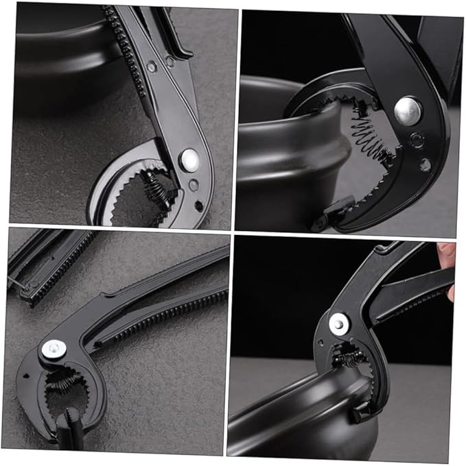 Anti-scald Korean Stone Pot Clamp Tongs Non-slip Iron Pan Gripper Bowl Holder Cooking Utensil for Hot Plate and Tableware Handling