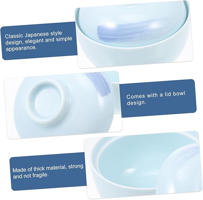 Japanese Green Porcelain Egg-shaped Soup Bowl Creative Ceramic Dessert Dish for Home Kitchen Use and Dining Table for Serving Noodles Salads