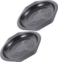 Angoily Heat Resistant Pot Tray Casserole Mat Thickened 19.5cm Korean Stone Pot Hot Pad 2pcs for Home Kitchen Table Use