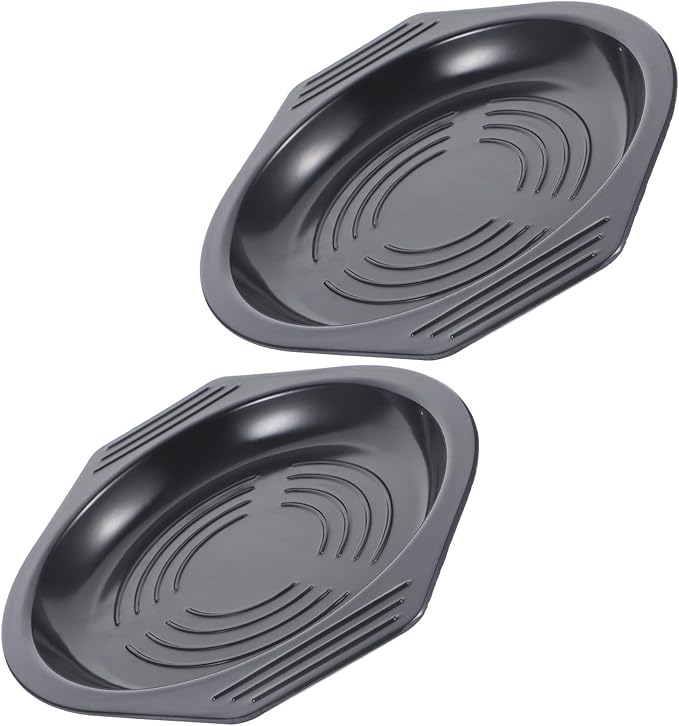 Angoily Heat Resistant Pot Tray Casserole Mat Thickened 19.5cm Korean Stone Pot Hot Pad 2pcs for Home Kitchen Table Use
