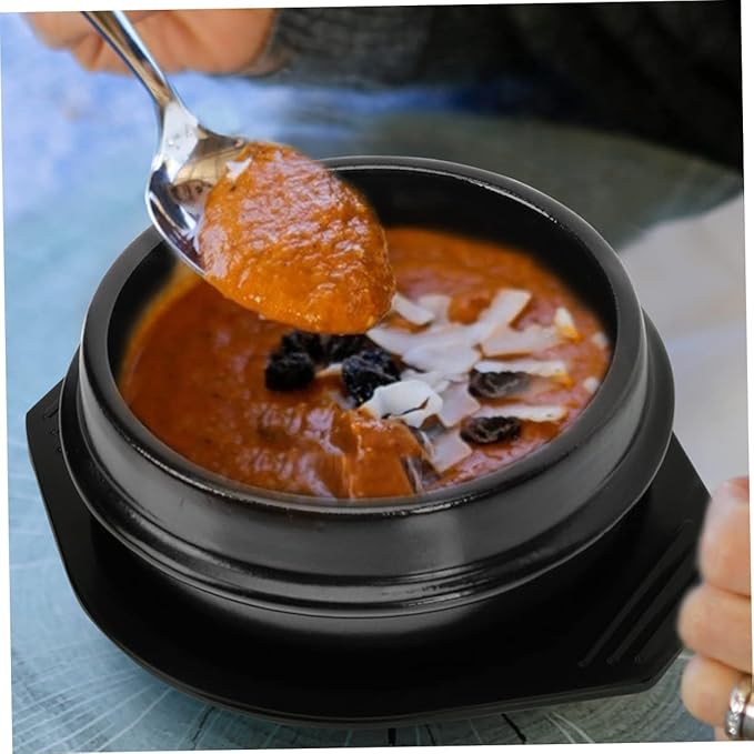Garneck Korean Stone Pot Ceramic Casserole Soup Rice Bibimbap Cooking Pot Chinese