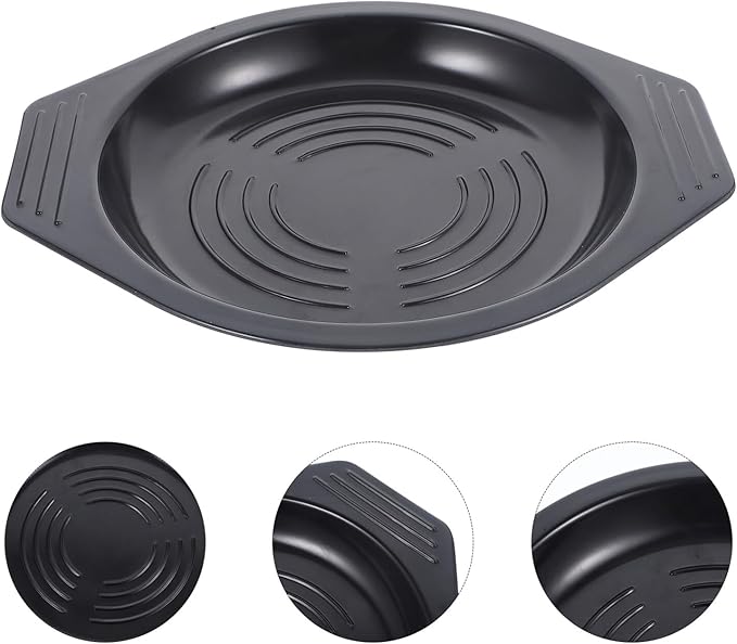 Ciieeo 2Pcs Casserole Tray Stone Bowl Trivet Dolsot Bowl Tray Korean Cooking Stone Bowl Tray Hot Pot Heat Insulation Holder for Bibimbap Korean Food and Soup