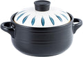 Large Ceramic Bowls, 1 Pc ceramic casserole boiling pot Porcelain Hot Pot Pot korean stone pot Oven enamelware cookware - Soup Pot induction ceramics -20.5X20.5X7CM(1.5L)