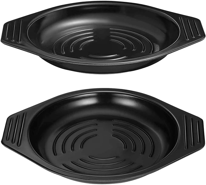 Heat-Resistant Casserole Tray Set 2pcs, 16cm Korean Stone Pot Base, Insulation Pad for Hot Pots, Silicone Storage Plate for Kitchen Cooking and Table Use